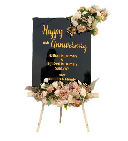 Papan Bunga Akrilik Bantar Panjang