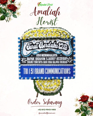 Papan Bunga Duka di Bantar Panjang