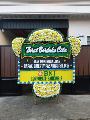Papan Bunga Duka di Bantar Panjang